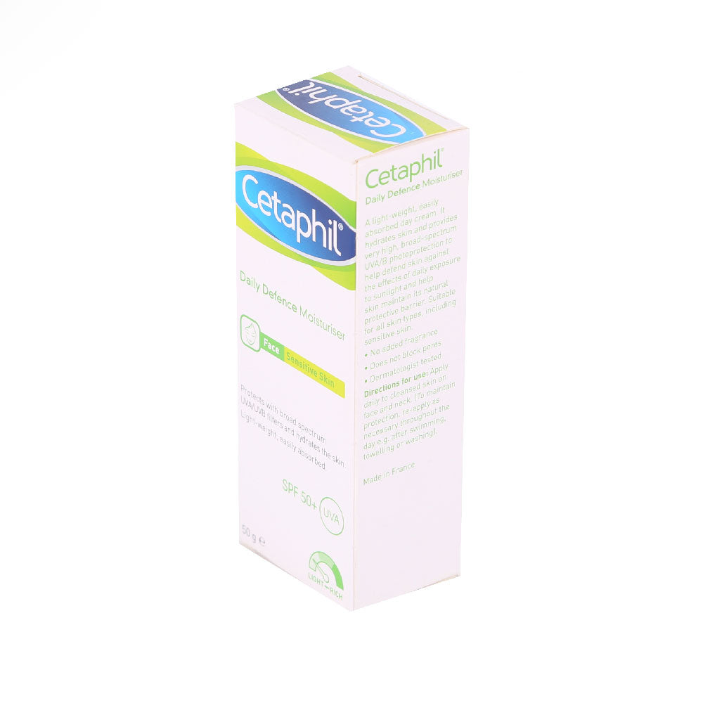 CETAPHIL DAILY MOISTURISER SENSITIVE SKIN SPF50 50 GM