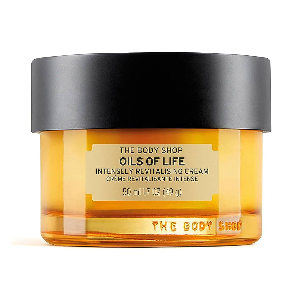 THE BODY SHOP OILS OF LIFE REVITALISING DAY CREAM 50ML
