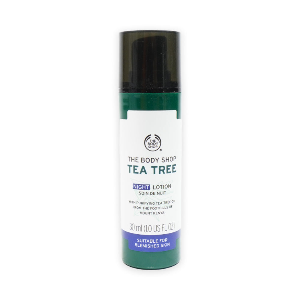 BODY SHOP TEA TREE BELMISH FACE NIGHT LOTION 30ML