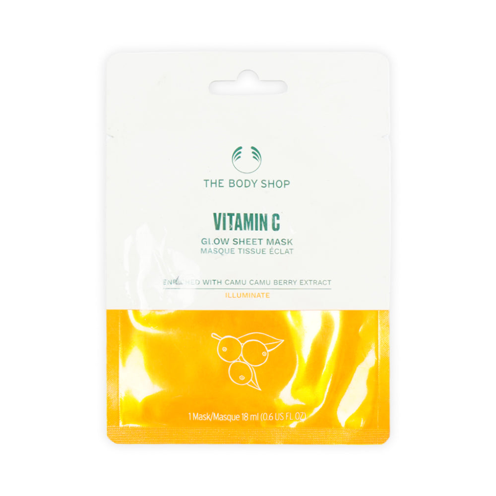 THE BODY SHOP VIT-C GLOW SHEET MASK