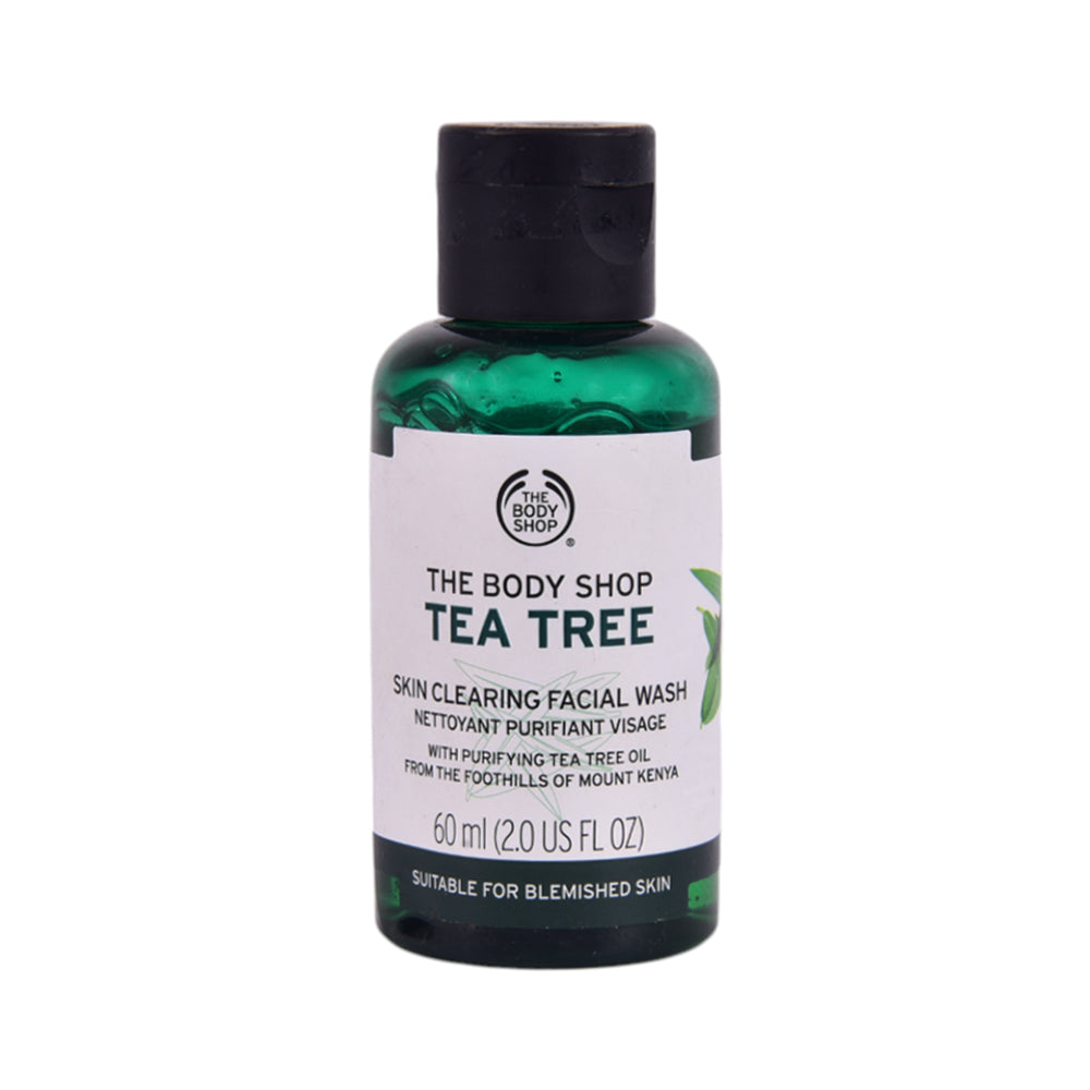 BODY SHOP TEA TREE 60 ML FACIAL WASH FUN SIZE 60ML