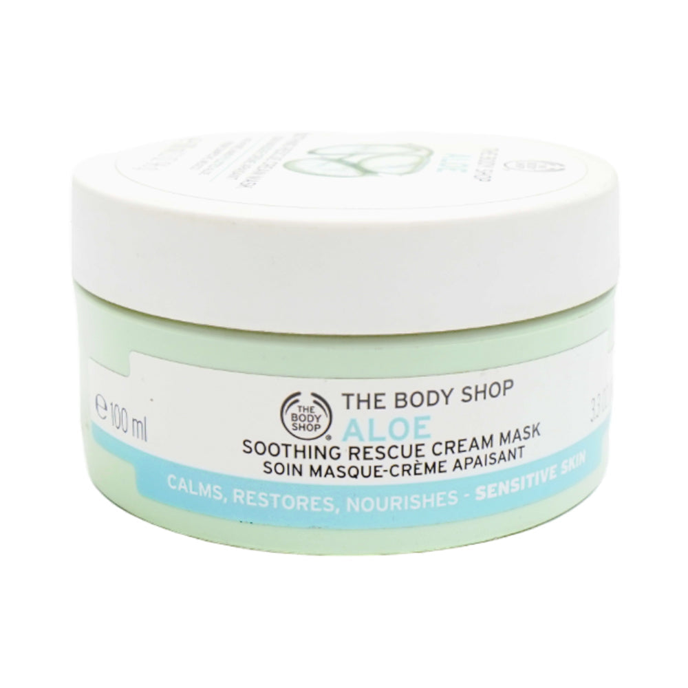 THE BODY SHOP ALOE SOOTHING RESCUE CREAM MASK 100 ML