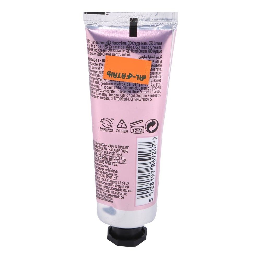 THE BODY SHOP BRITISH ROSE HAND CREAM 30ML