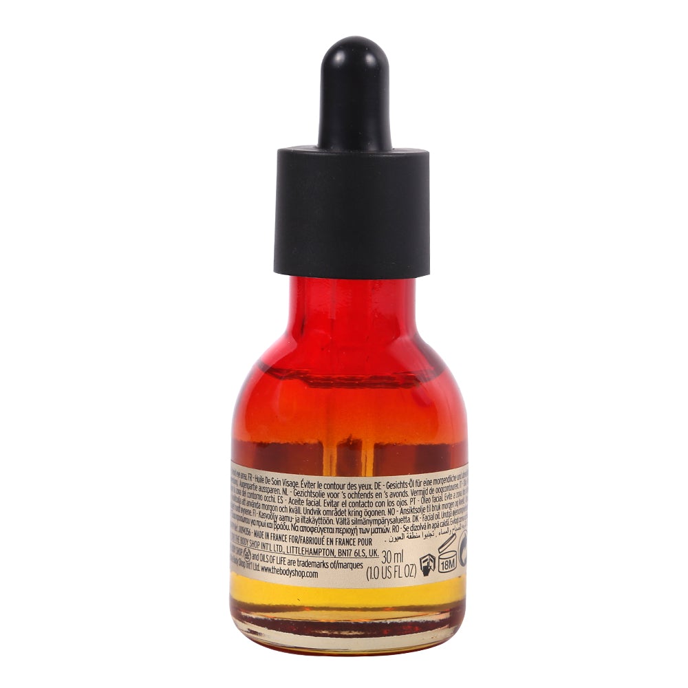 THE BODY SHOP OILS OF LIFE INTENSELY REVITALISING FACE OIL 3