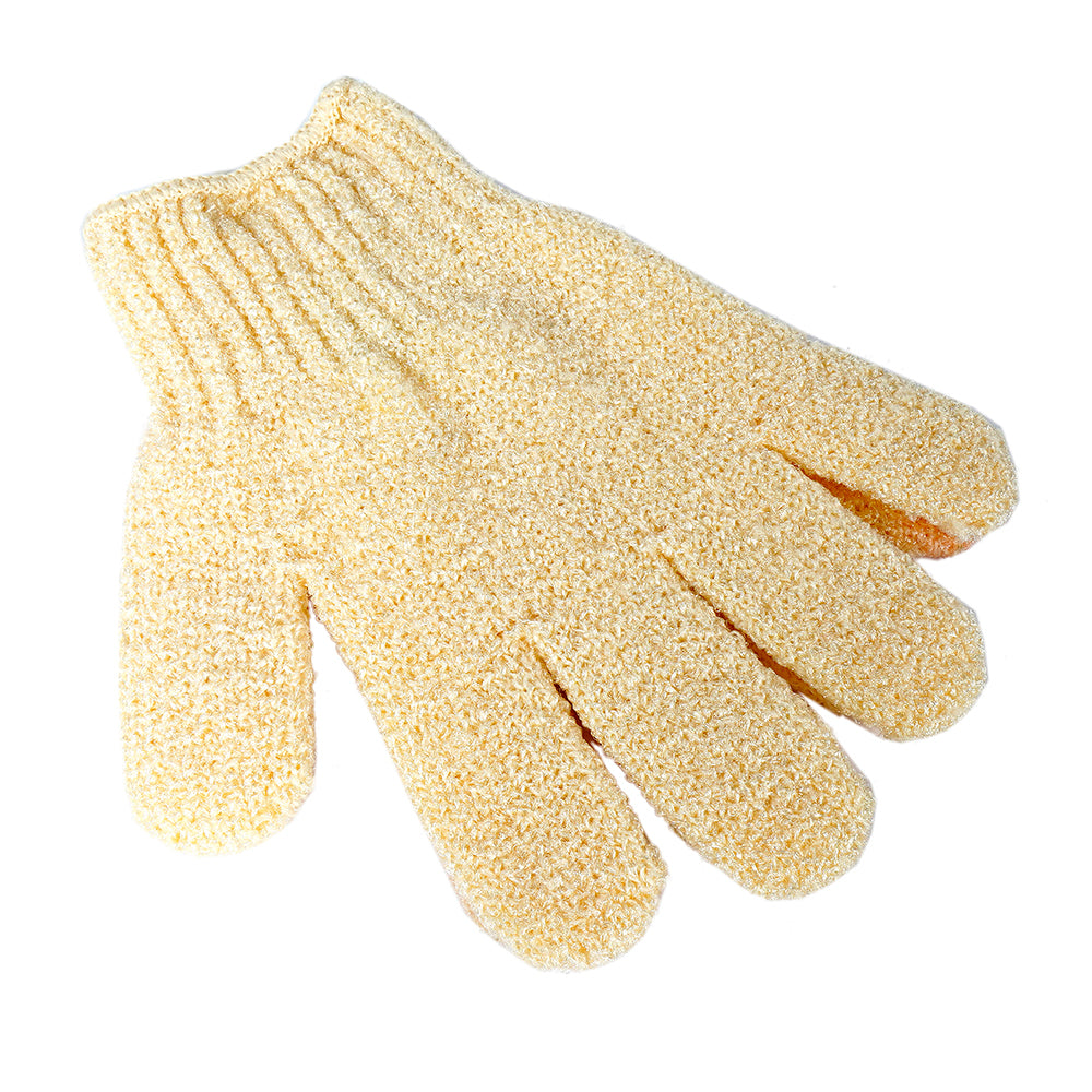 THE BODY SHOP BATH GLOOVES WHITE