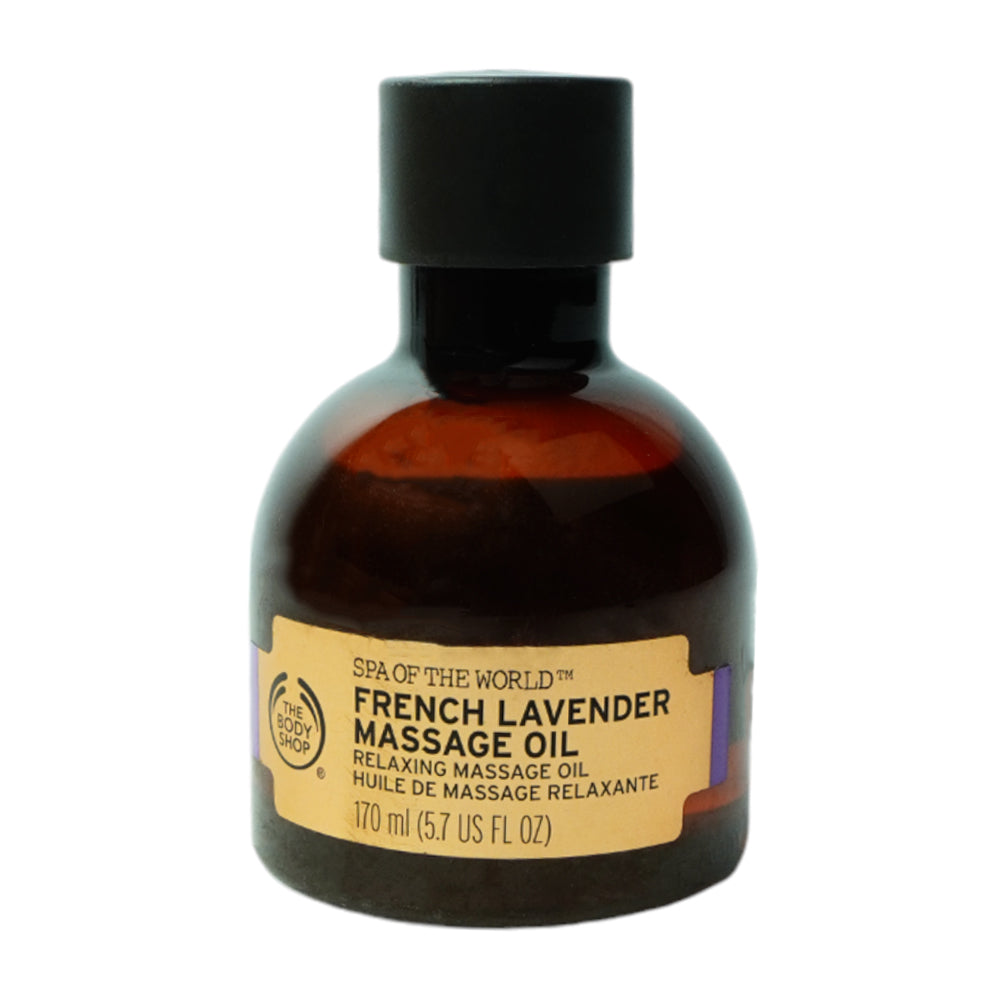 BODY SHOP MASSAGE OIL FRENCH LAVENDER 170 ML
