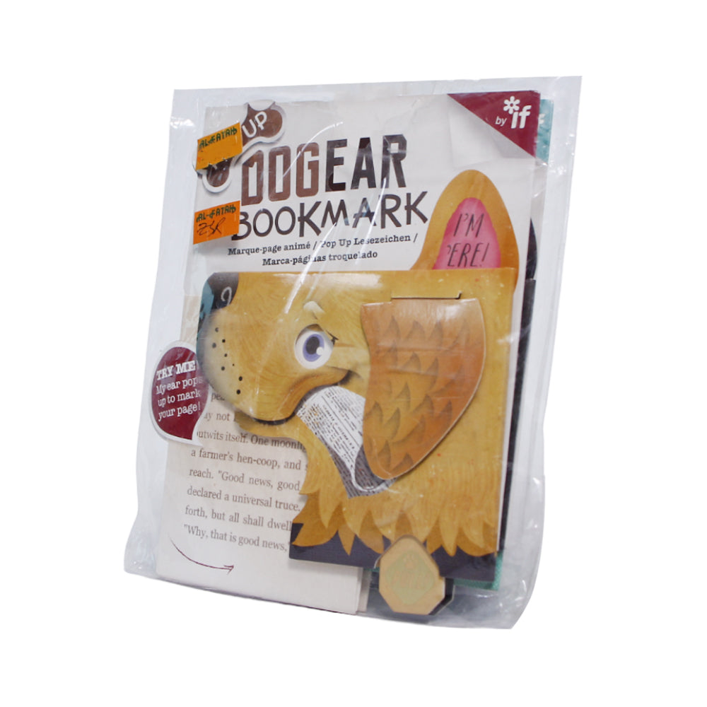 If Dog Ear Pop Up Bookmarks Assorted