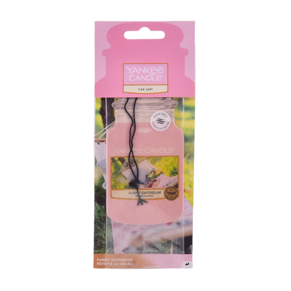 YANKEE CANDLE AIR FRESHNER CAR SUNNY DAYDREAM JAR