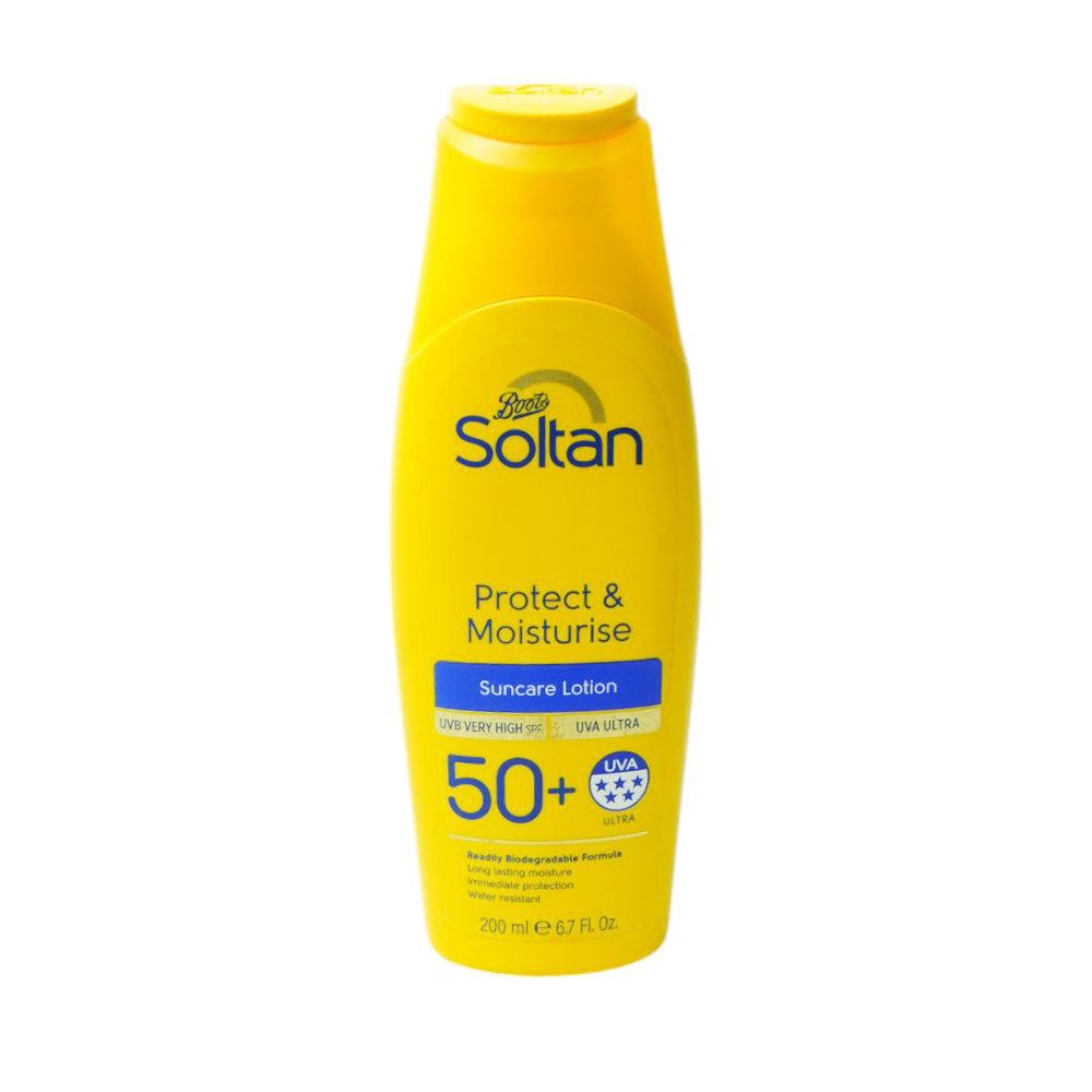 BOOTS SOLTAN SUNCARE LOTION 50+UVA 200ML