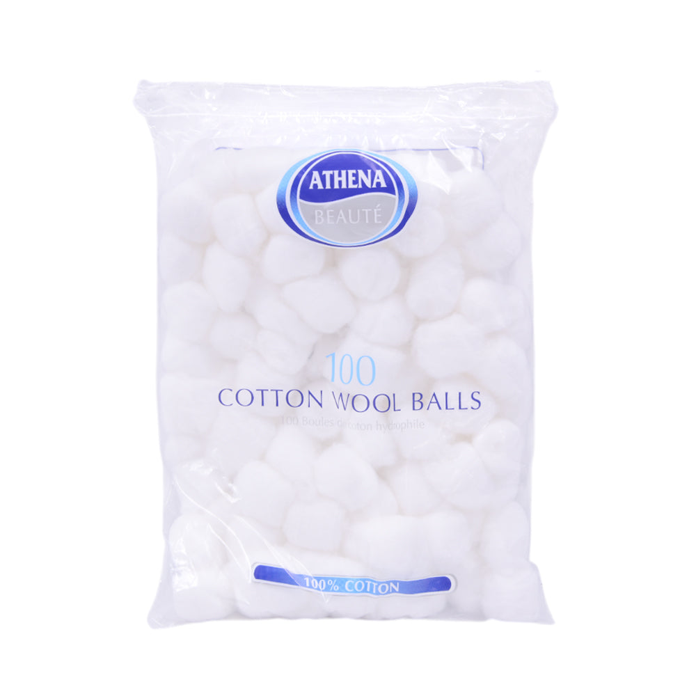 ATHENA COTTON WOOL BALL 100PC