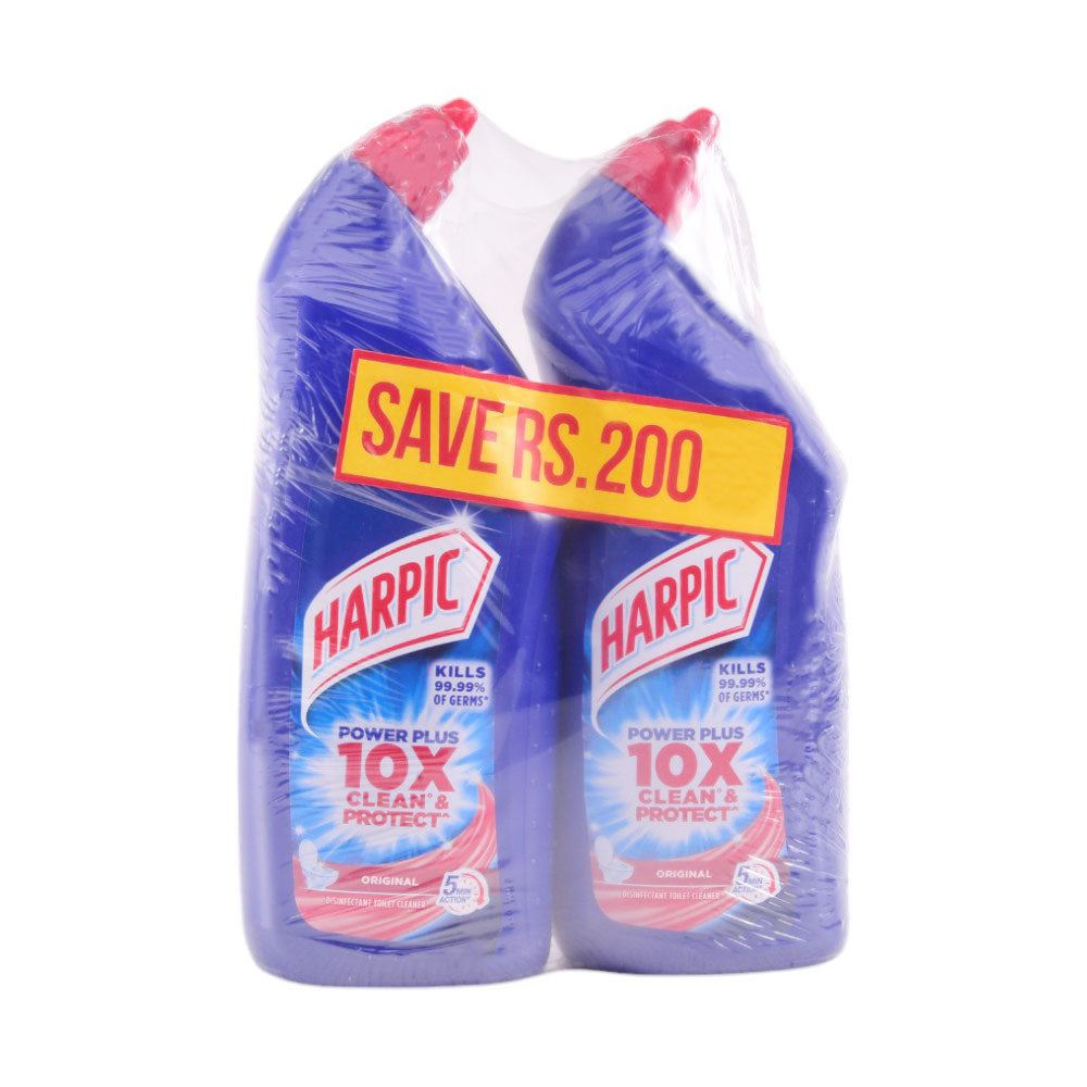 HARPIC TOILET CLEANER ORIGINAL BUY 2 SAVE RS.200 PROMO 1800M