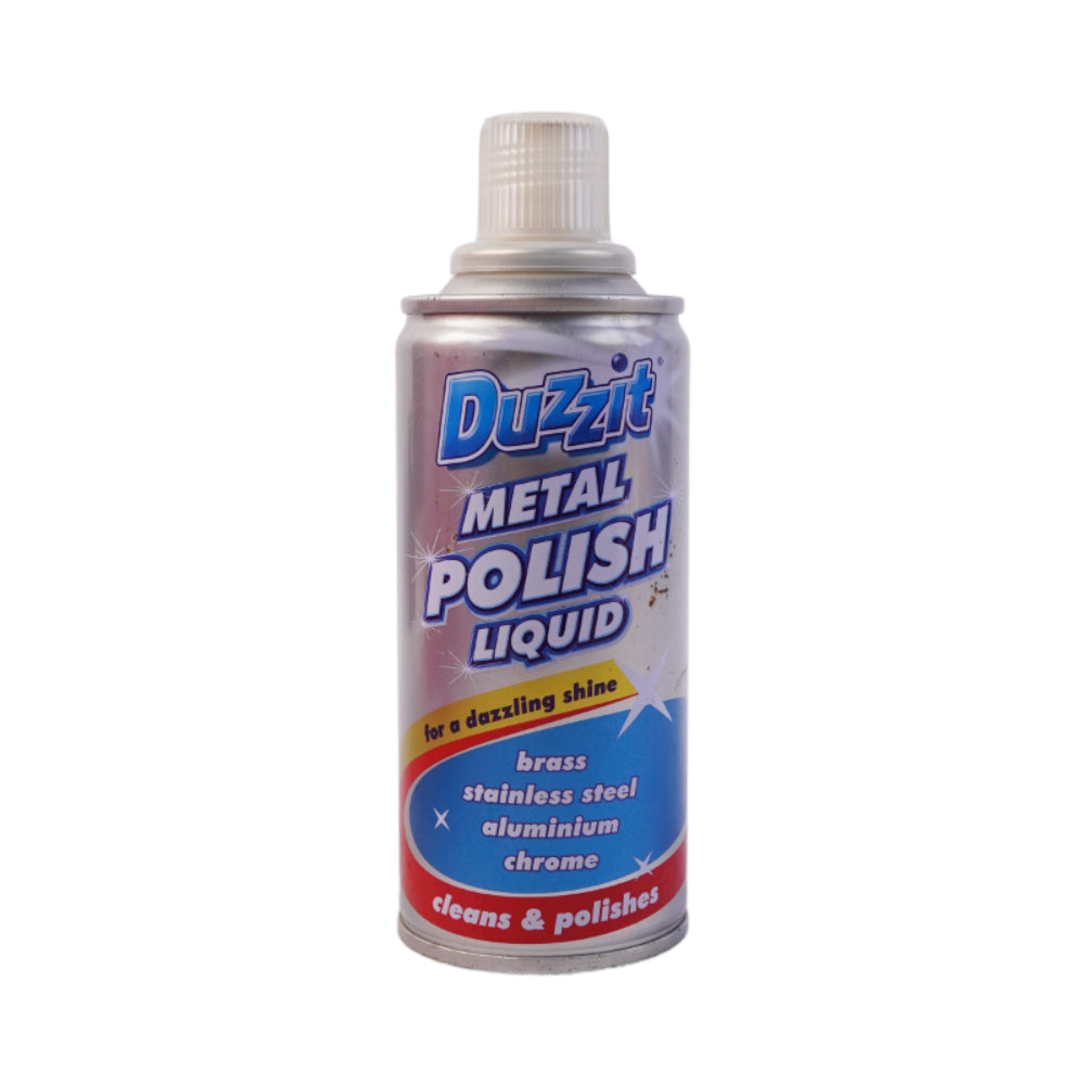 DUZZIT METAL POLISH LIQUID CLEAN AND POLISHES 120 ML AlFatah