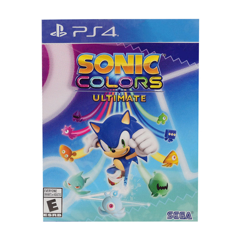 PS4 GAME SONIC COLOURS ULTIMATE