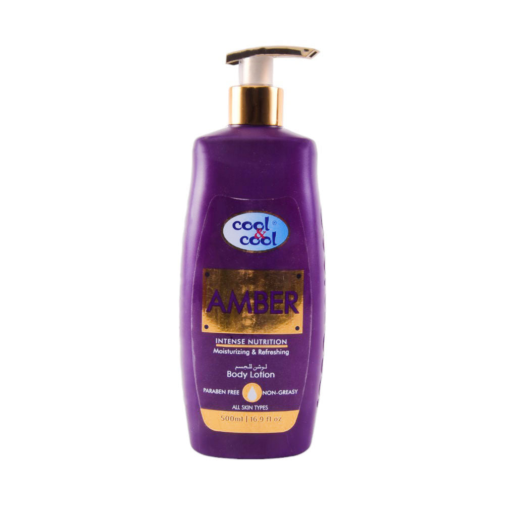 COOL & COOL BODY LOTION AMBER 500 ML