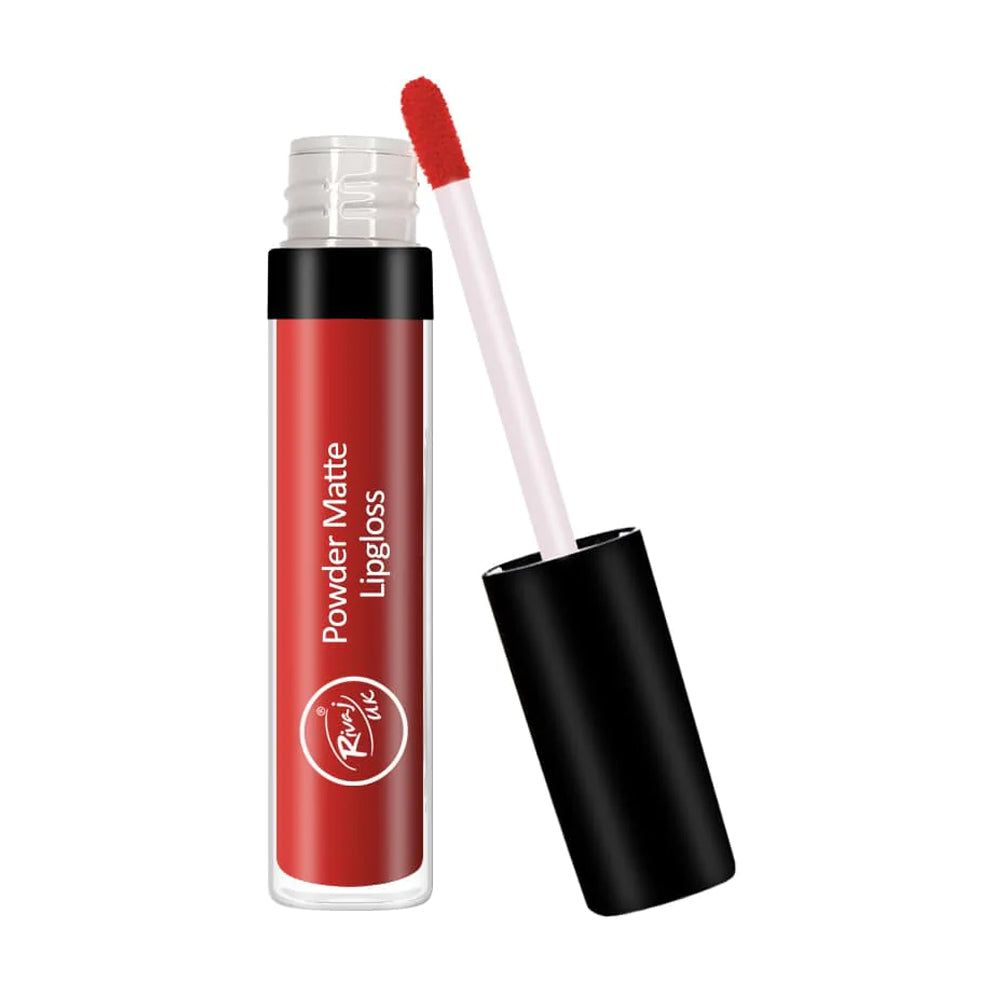 RIVAJ POWDER MATTE LIP GLOSS PC 15