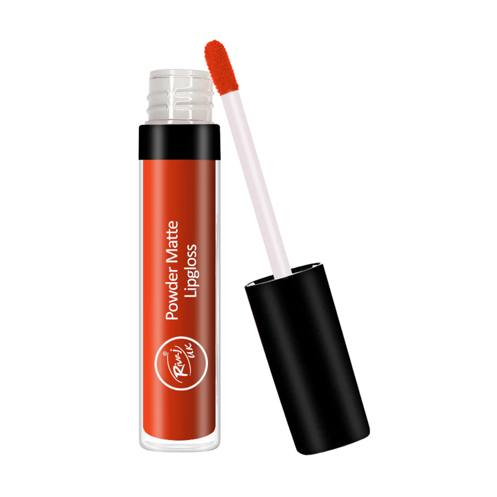 RIVAJ POWDER MATTE LIP GLOSS PC 18
