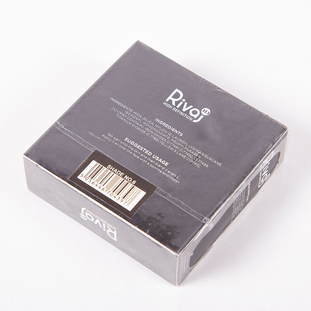 RIVAJ HD FLAWLESS FACE POWDER NO.6