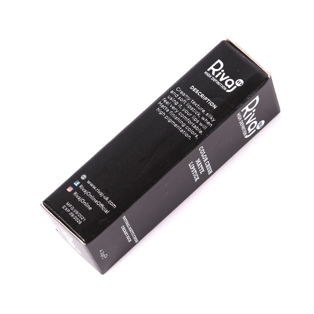 RIVAJ HD COLOR CRUSH MATT LIPSTICK NO.11