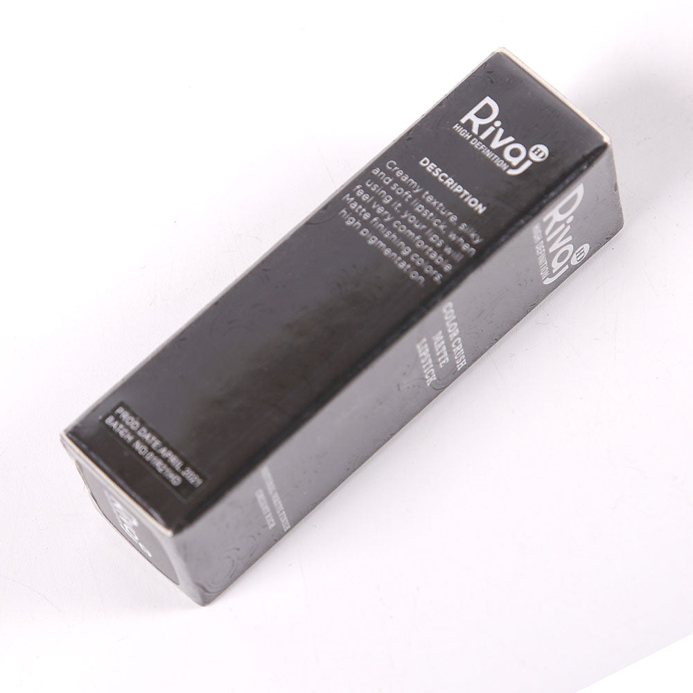 RIVAJ HD COLOR CRUSH MATT LIPSTICK NO.18