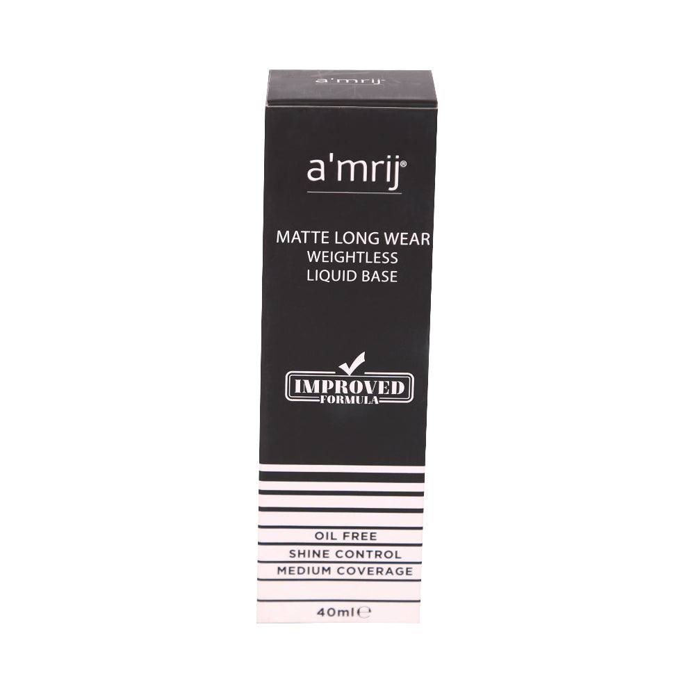 AMRIJ #02 MATTE LONGWEAR WEIGHTLESS LIQUID BASE