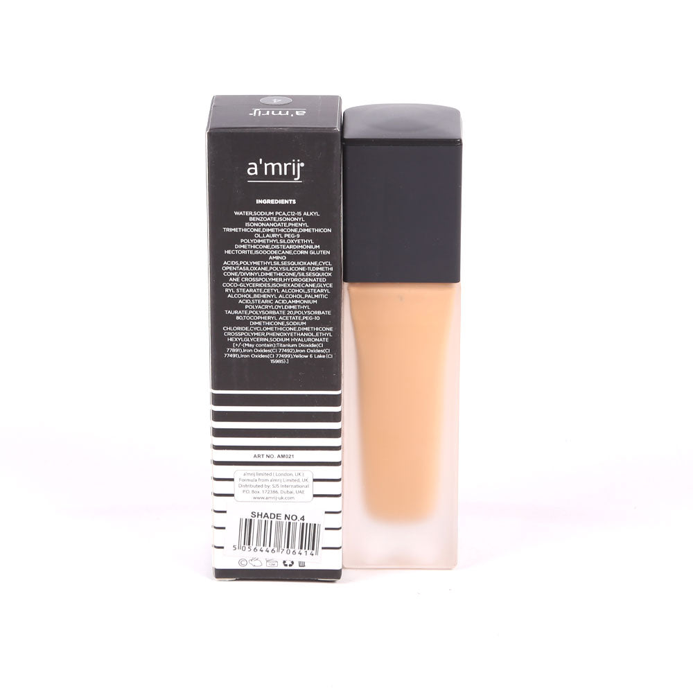 AMRIJ #04 SELFIE READY LIQUID FOUNDATION