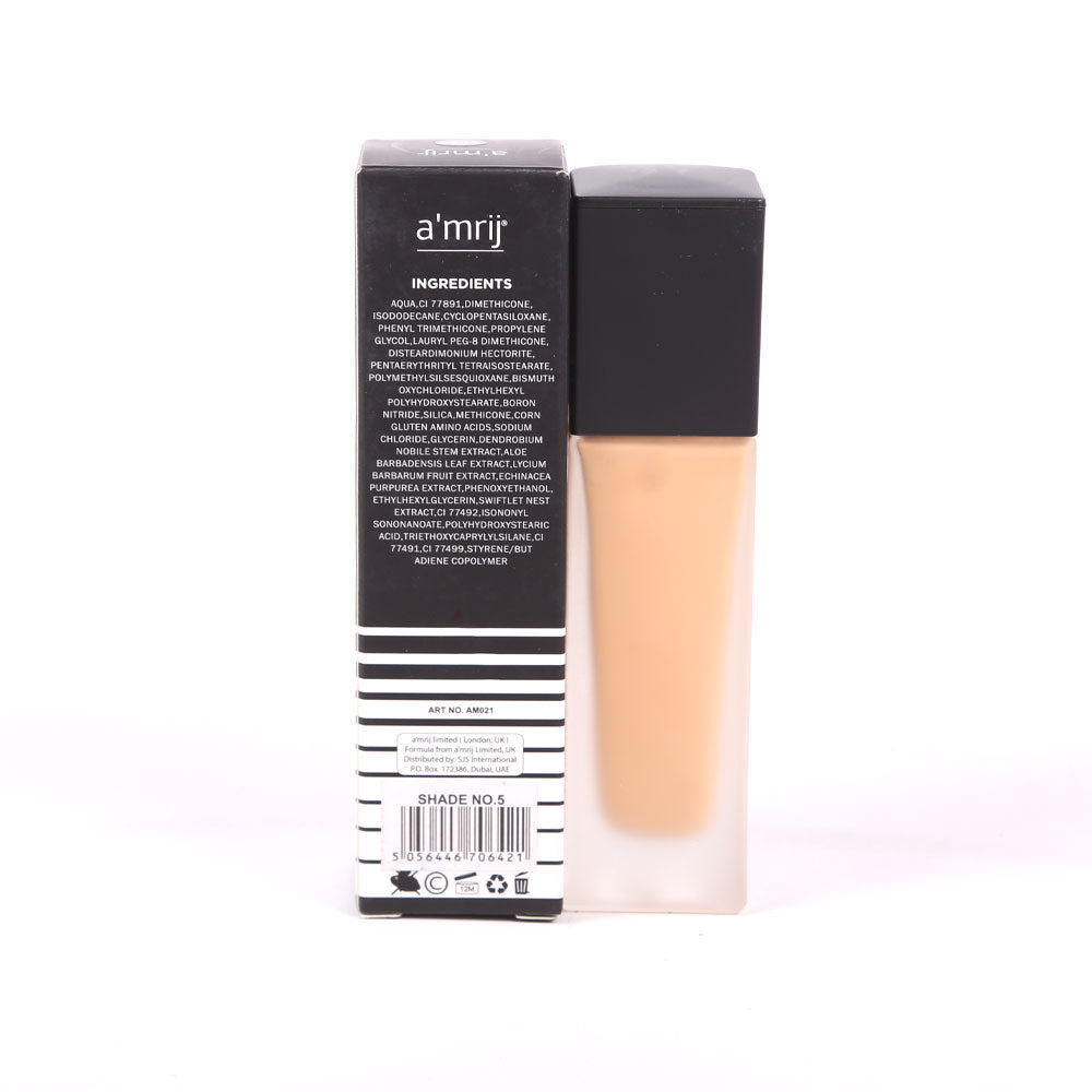 AMRIJ #05 SELFIE READY LIQUID FOUNDATION