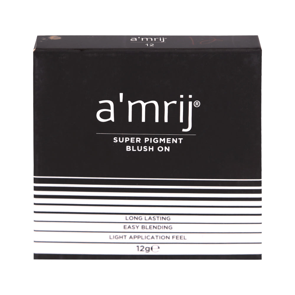 AMRIJ (AM002) #12 SUPER PIGMENT BLUSH ON