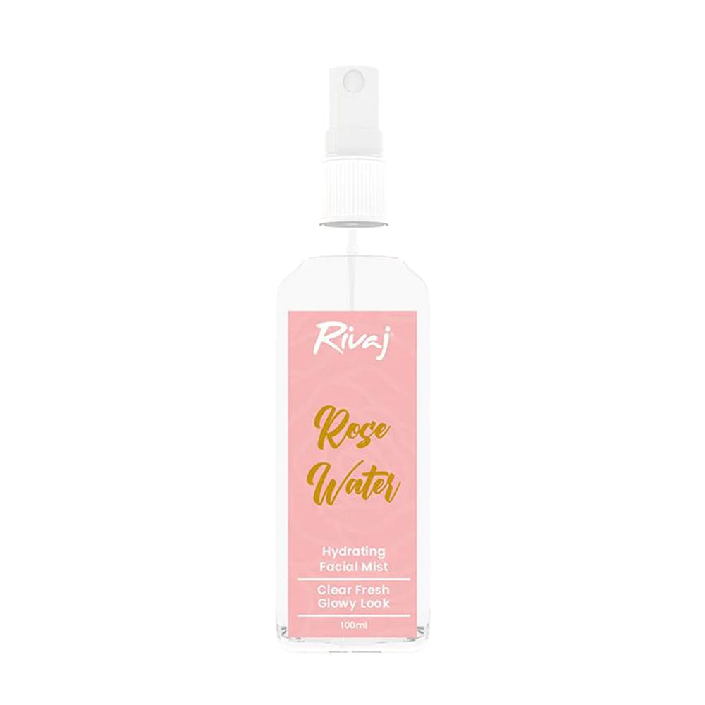 RIVAJ 100ML HYDRATING FACIAL MIST ROSE WATER