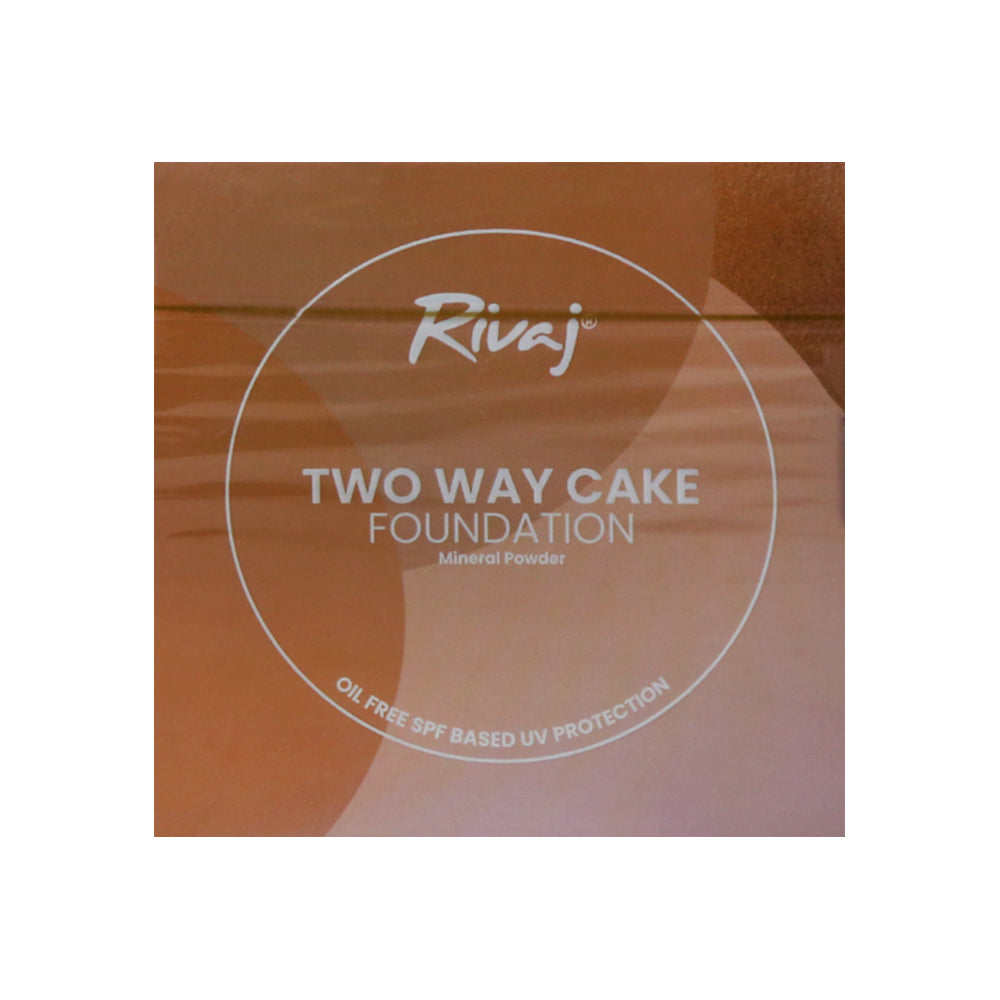 RIVAJ #1 FANTASY TWO WAY CAKE FOUNDATION POWDER