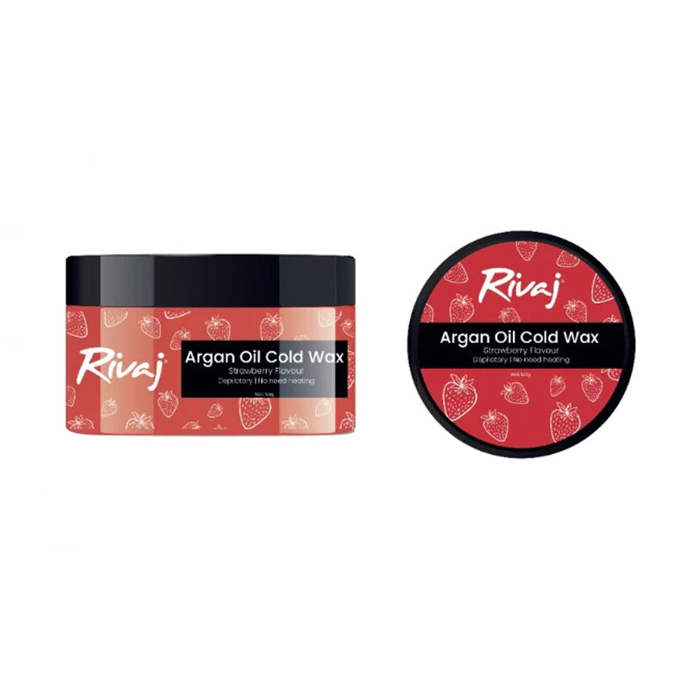 RIVAJ 200G STRAWBERRY AGRON OIL COLD WAX