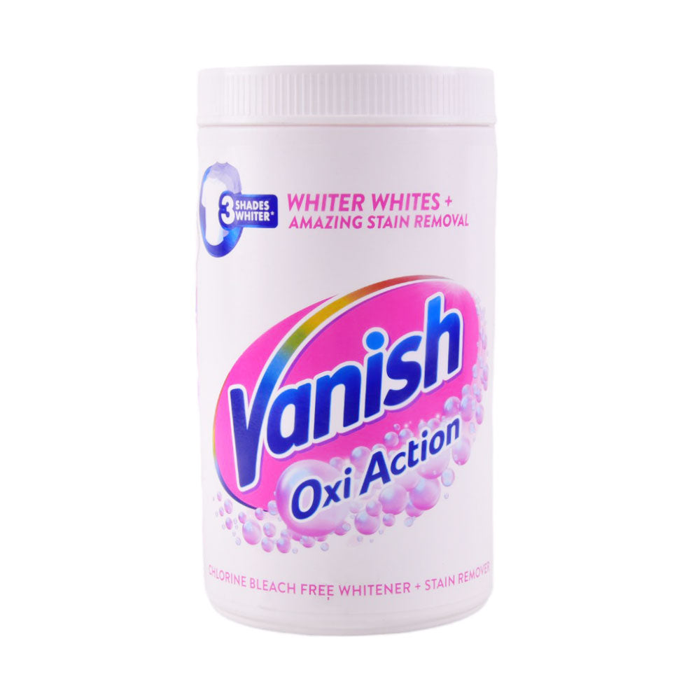 VANISH FABRIC STAIN REMOVER OXI ACTION WHITER WHITES 1.5KG