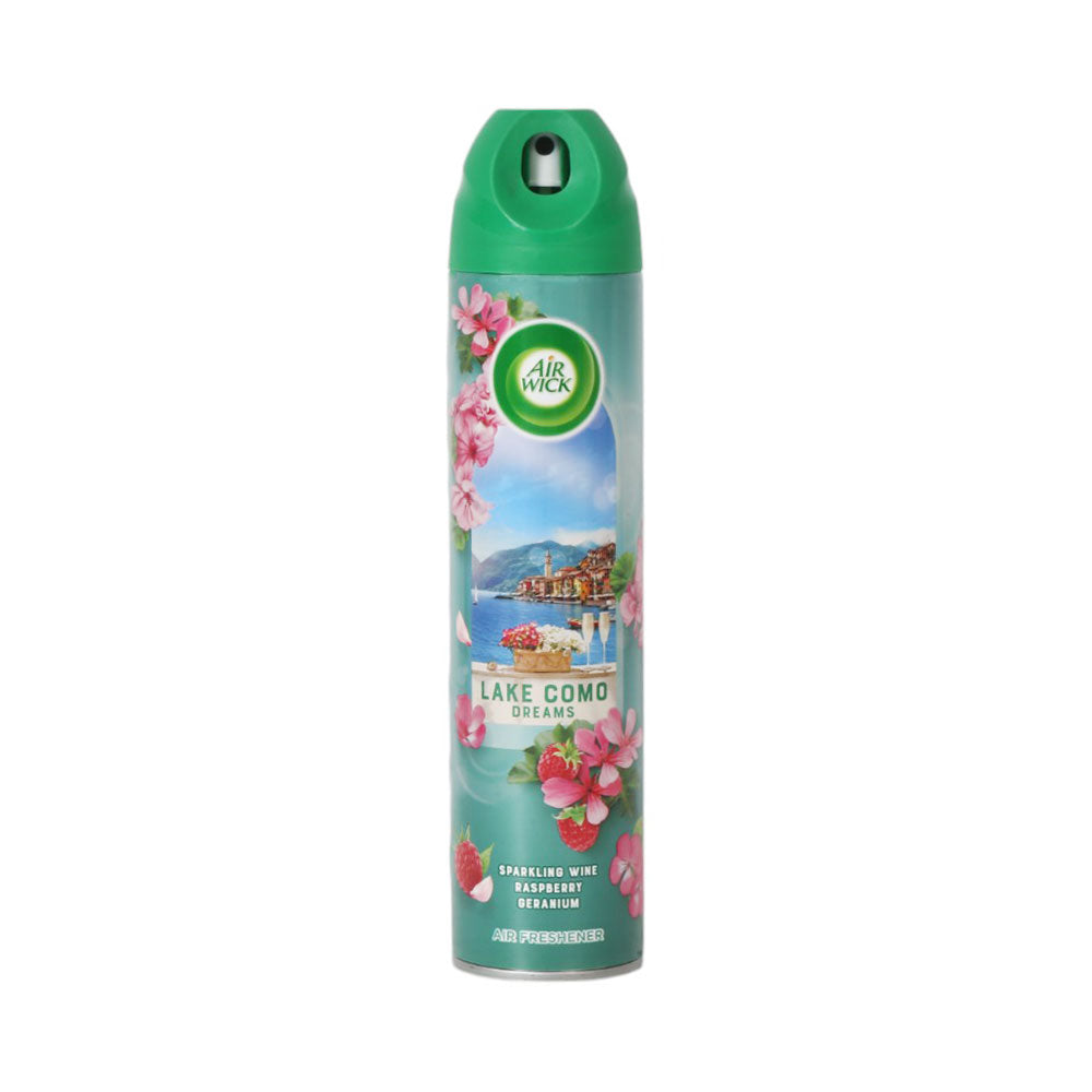 AIR WICK AIR FRESHNER LAKE COMO DREAMS RESPBERRY 300 ML