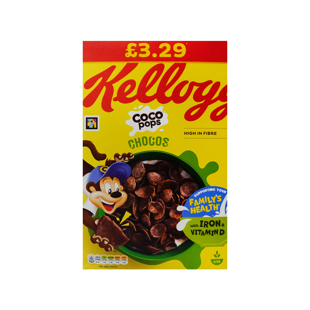 KELLOGGS CEREAL COCO POPS CHOCOS 430 GM