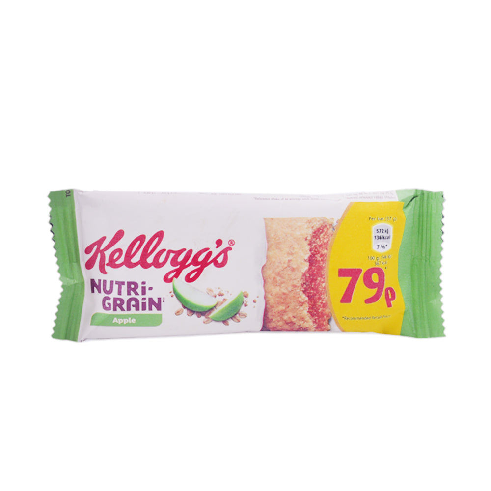KELLOGGS NUTRI GRAIN BAR APPLE 37 GM