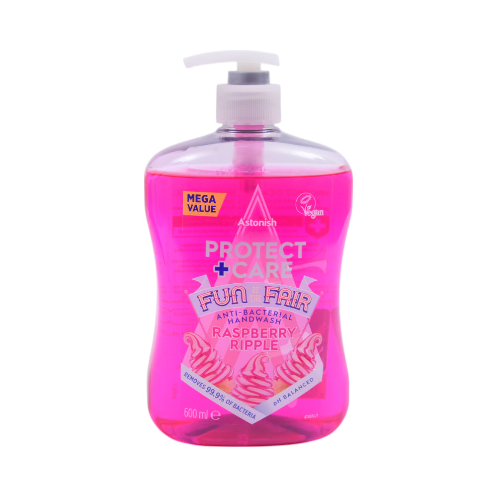 ASTONISH HAND WASH RASPBERRY RIPPLE 600 ML