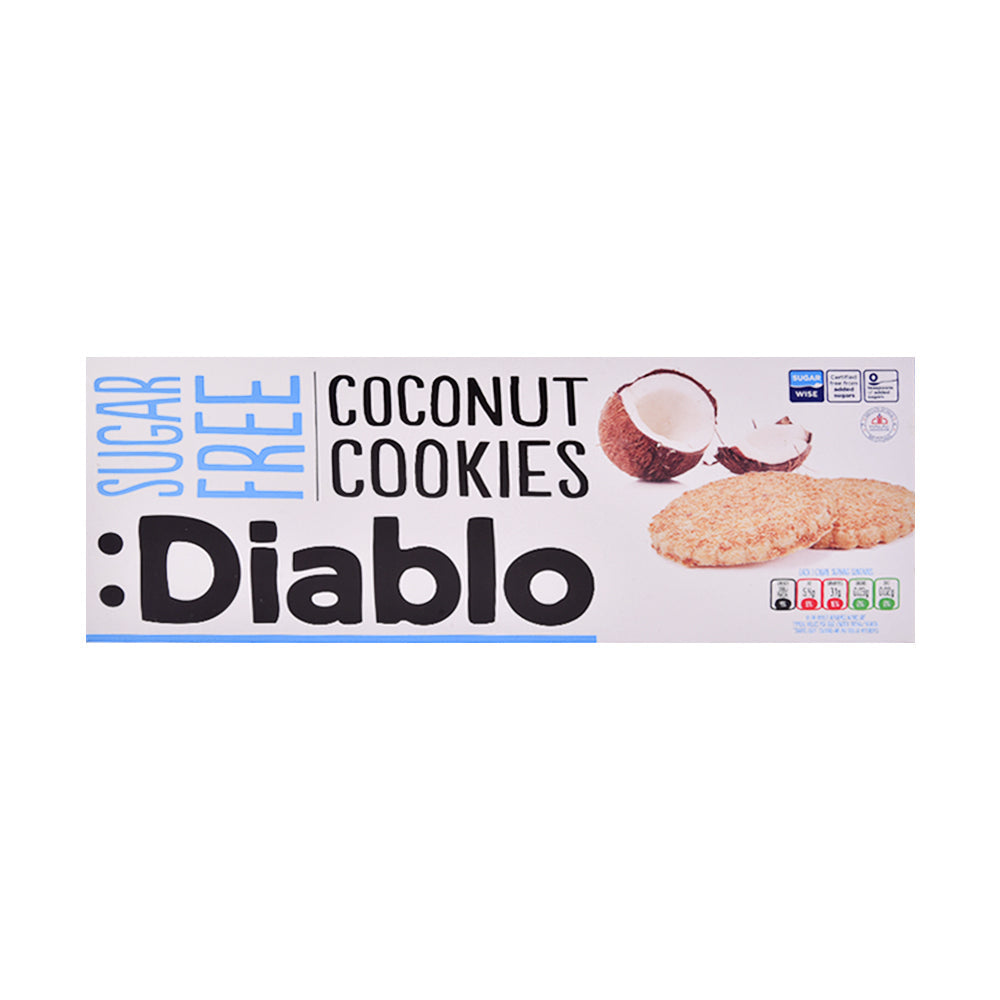 DIABLO COOKIES COCONUT SUGAR FREE 150 GM