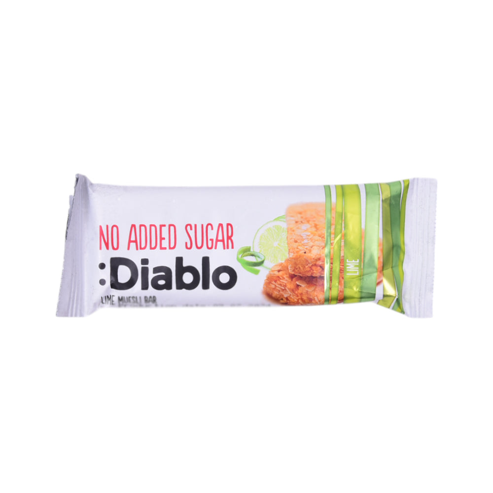 DIABLO BAR LIME MUESLI SUGAR FREE 30 GM