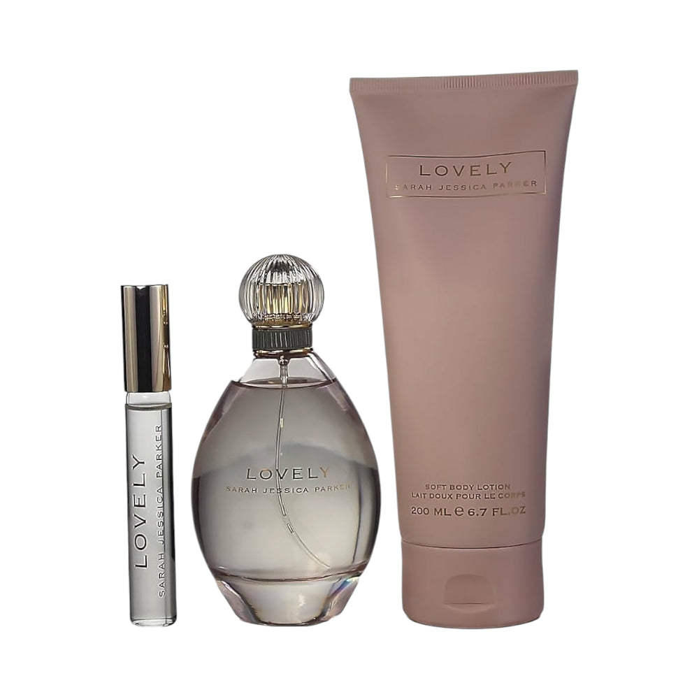 SARAH JESSICA PARKER LOVELY FOR WOMEM 3PC SET