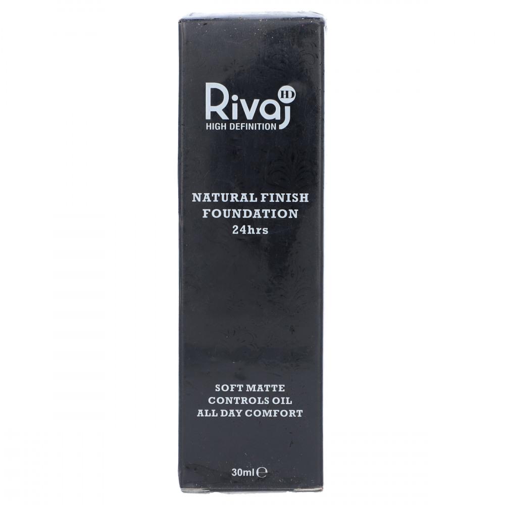 RIVAJ HD NATURAL FINISH 24HRS FOUNDATION 30 ML