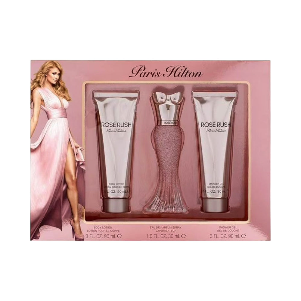 IR V.V LOVE PARIS HILTON ROSE RUSH W 3PC GIFT SET 2025 7512