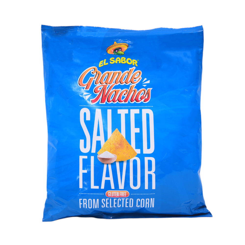 EL SABOR GRANDE NACHOS CHIPS SALTED 200 GM