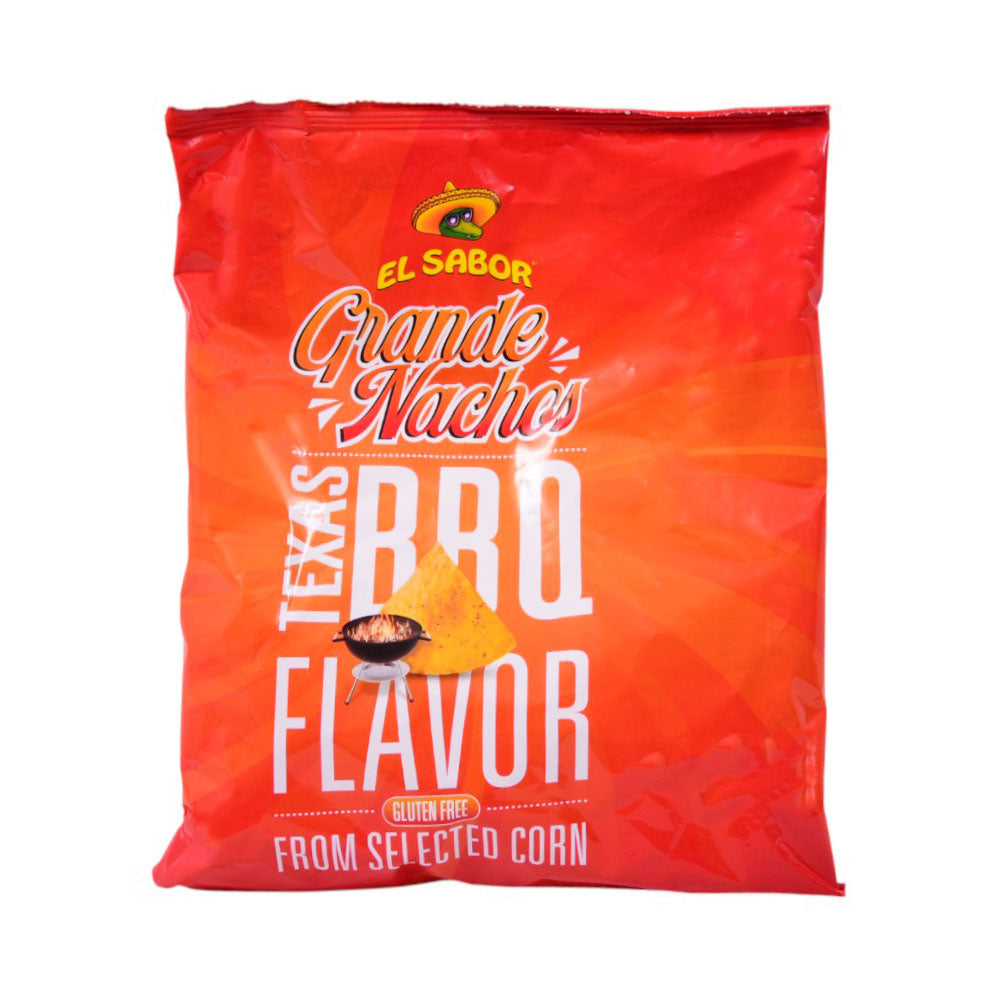 EL SABOR GRANDE NACHOS CHIPS TEXAS BBQ 200 GM