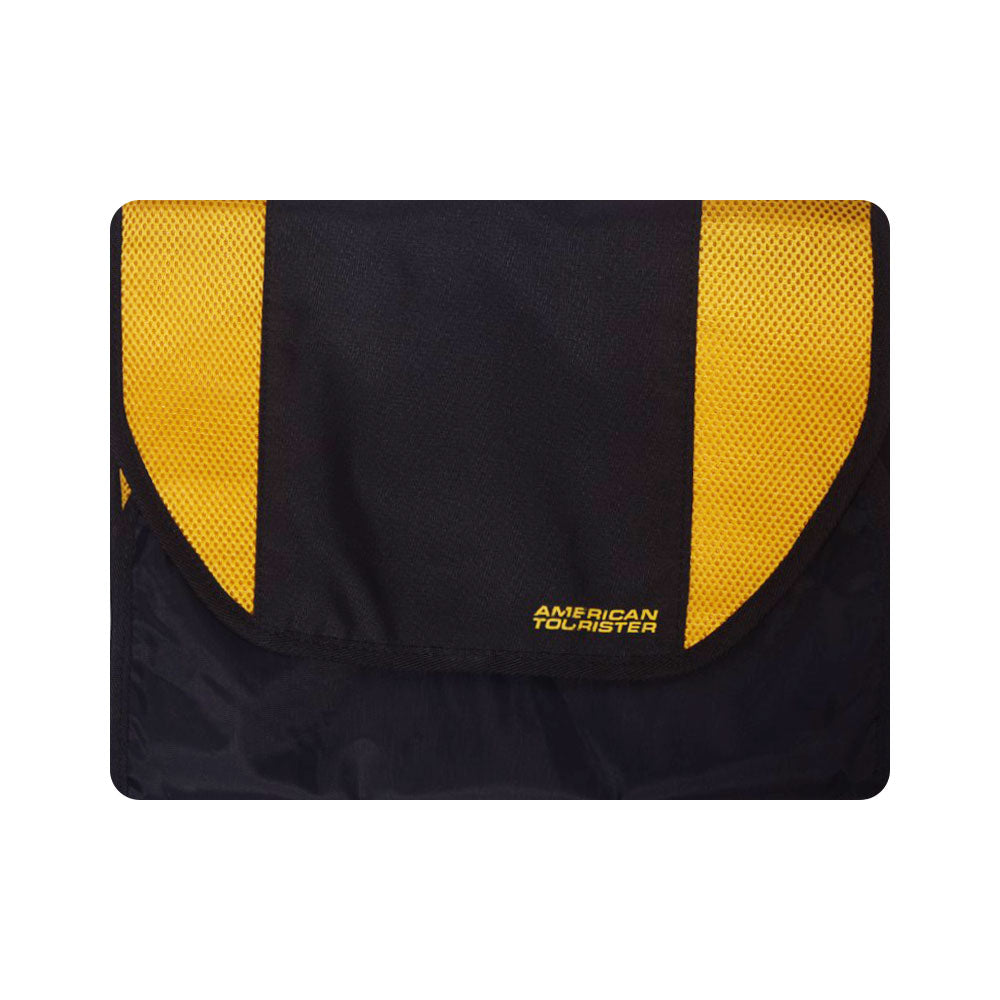 AMERICAN TOURISTER SHIRT BAG BLK YELL 16625 BASIC