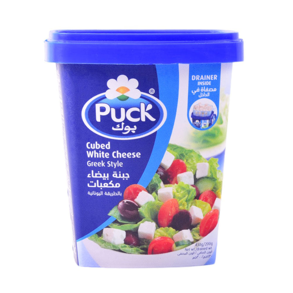 PUCK CUBE FETA CHEESE BOX 430 GM