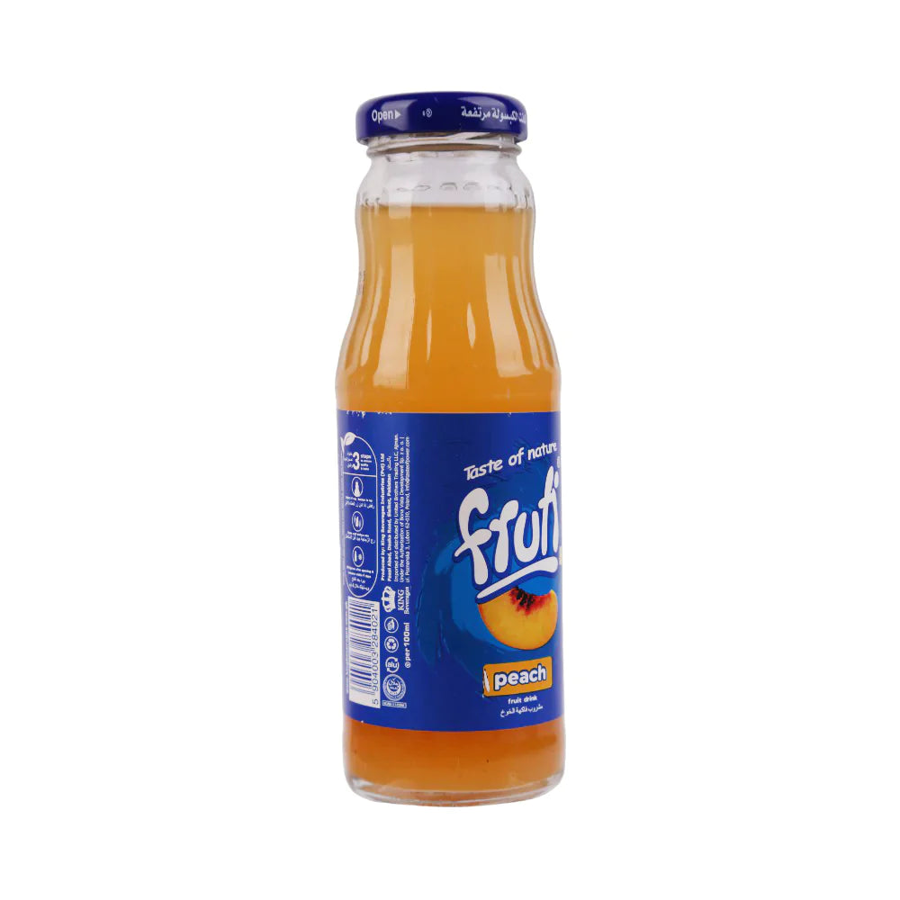 FRUTI PEACH JUICE GLASS BOTTLE 200 ML