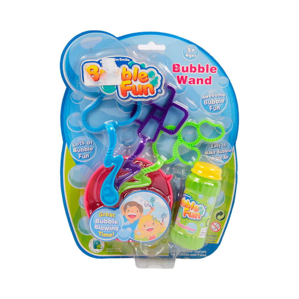 DHOBB10149 BUBBLE FUN BUBBLE WAND SET