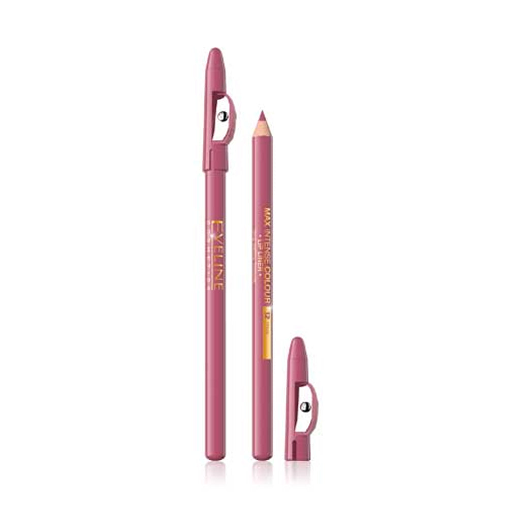 EVELINE MAX INTENSE COLOUR LIP LINER NO 12 PINK