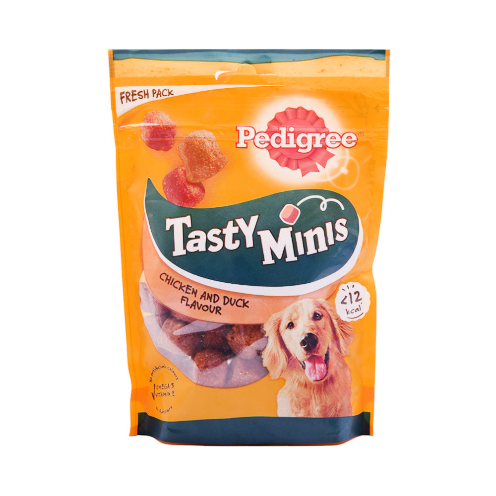 PEDIGREE DOG FOOD CHICKEN & DUCK TASTY MINIS 130 GM