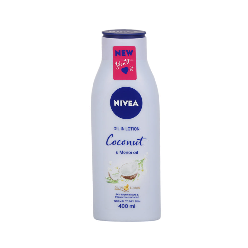 NIVEA BODY LOTION COCONUT & MONOI OIL 400 ML