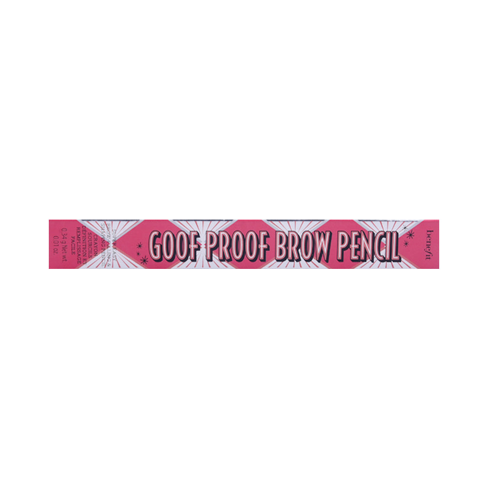 BENEFIT GOOF PROOF BROW PENCIL WARM MEDIUM BROWN 3.75